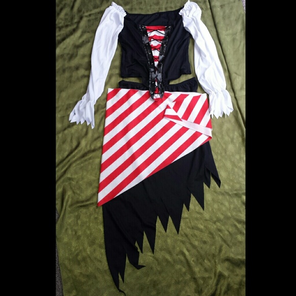 🎁Y2K pirate M/L costume 3pieces - Picture 4 of 10